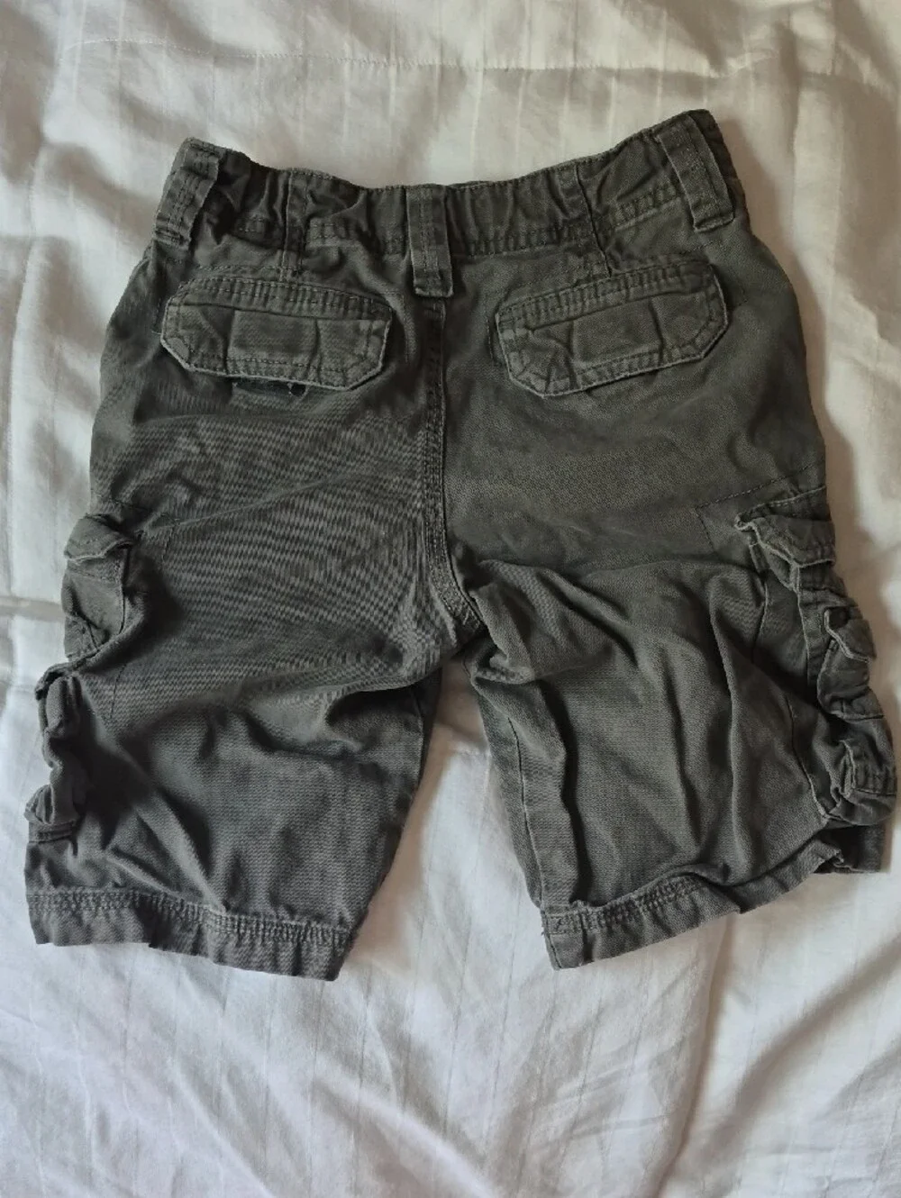 Lee Boy's Olive Green Cargo Shorts